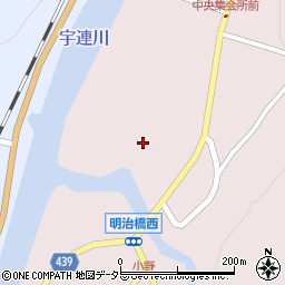 愛知県新城市大野石松周辺の地図