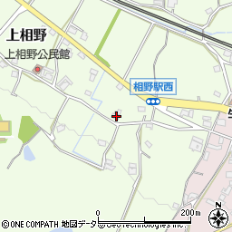 兵庫県三田市上相野210周辺の地図