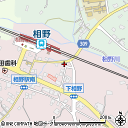 兵庫県三田市下相野300周辺の地図