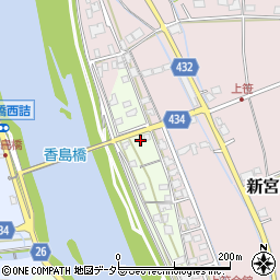 兵庫県たつの市新宮町吉島850-99周辺の地図