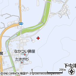 〒716-1421 岡山県真庭市下中津井の地図