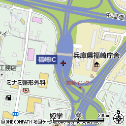 福崎ＩＣ周辺の地図