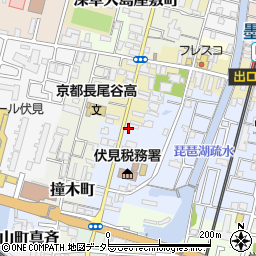 京都府京都市伏見区鑓屋町1064周辺の地図
