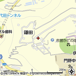 静岡県伊東市鎌田1261-22周辺の地図