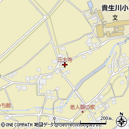 三大寺周辺の地図
