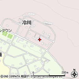 静岡県伊豆市冷川1276-52周辺の地図