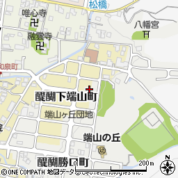 京都府京都市伏見区醍醐上端山町11-12周辺の地図