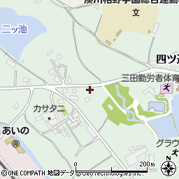 兵庫県三田市四ツ辻1122周辺の地図
