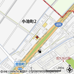 愛知トヨタ自動車高浜小池店周辺の地図