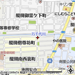 京都佛画研究所周辺の地図