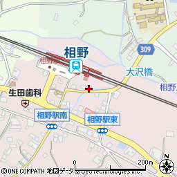 兵庫県三田市下相野316周辺の地図