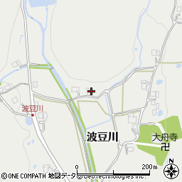 兵庫県三田市波豆川656周辺の地図