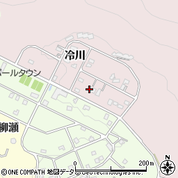 静岡県伊豆市冷川1146-3周辺の地図