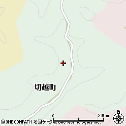 愛知県岡崎市切越町中ノ坪周辺の地図