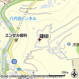 静岡県伊東市鎌田1265周辺の地図