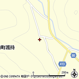 兵庫県姫路市夢前町護持1148周辺の地図