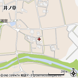 兵庫県三田市井ノ草332周辺の地図