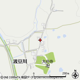 兵庫県三田市波豆川613周辺の地図