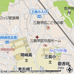 香英塾周辺の地図
