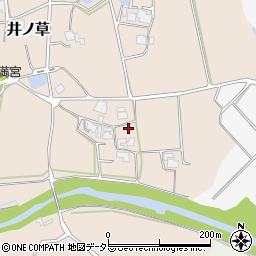 兵庫県三田市井ノ草330周辺の地図