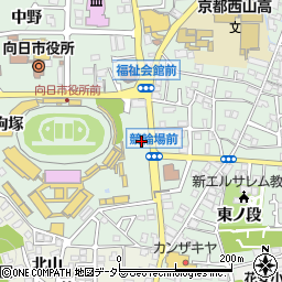 京都府向日市寺戸町西ノ段9-8周辺の地図