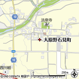 京都府京都市西京区大原野石見町294周辺の地図