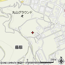 岡山県美咲町（久米郡）藤原周辺の地図