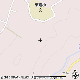 愛知県新城市大野火燈山周辺の地図