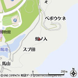 愛知県岡崎市丸山町蛇ノ入周辺の地図