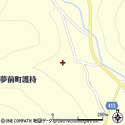 兵庫県姫路市夢前町護持1189周辺の地図