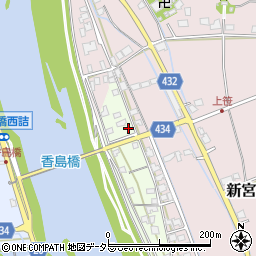 兵庫県たつの市新宮町吉島850-107周辺の地図