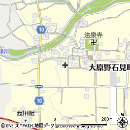 京都府京都市西京区大原野石見町244周辺の地図