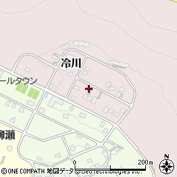 静岡県伊豆市冷川1146-1周辺の地図