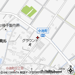 愛知県高浜市小池町周辺の地図