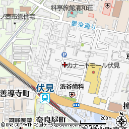 京都府京都市伏見区深草柴田屋敷町23-104周辺の地図