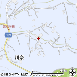 ヒルズ川奈周辺の地図