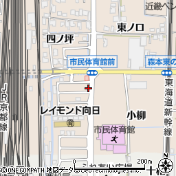 勝山隆商店周辺の地図