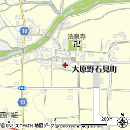 京都府京都市西京区大原野石見町293周辺の地図