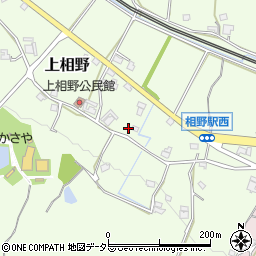 兵庫県三田市上相野336周辺の地図
