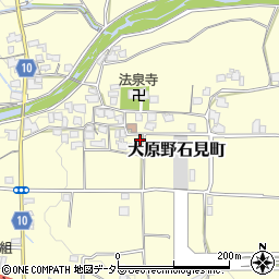 京都府京都市西京区大原野石見町288周辺の地図