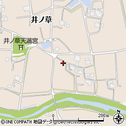 兵庫県三田市井ノ草1121周辺の地図
