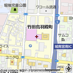 京都府総合見本市会館（パルスプラザ）周辺の地図