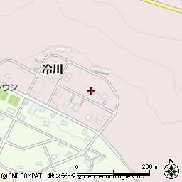 静岡県伊豆市冷川1276-25周辺の地図