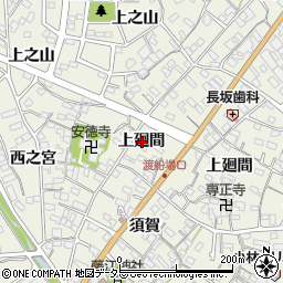 愛知県知多郡東浦町藤江上廻間周辺の地図