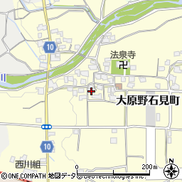 京都府京都市西京区大原野石見町298周辺の地図