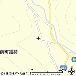 兵庫県姫路市夢前町護持1193周辺の地図