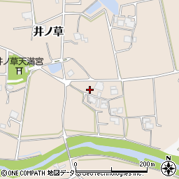兵庫県三田市井ノ草299周辺の地図