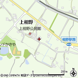 兵庫県三田市上相野332周辺の地図