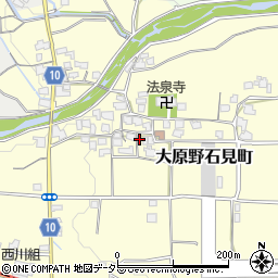 京都府京都市西京区大原野石見町302周辺の地図