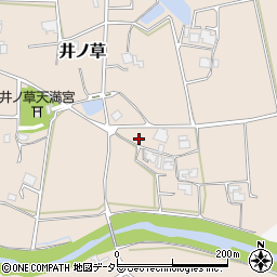 兵庫県三田市井ノ草1119周辺の地図